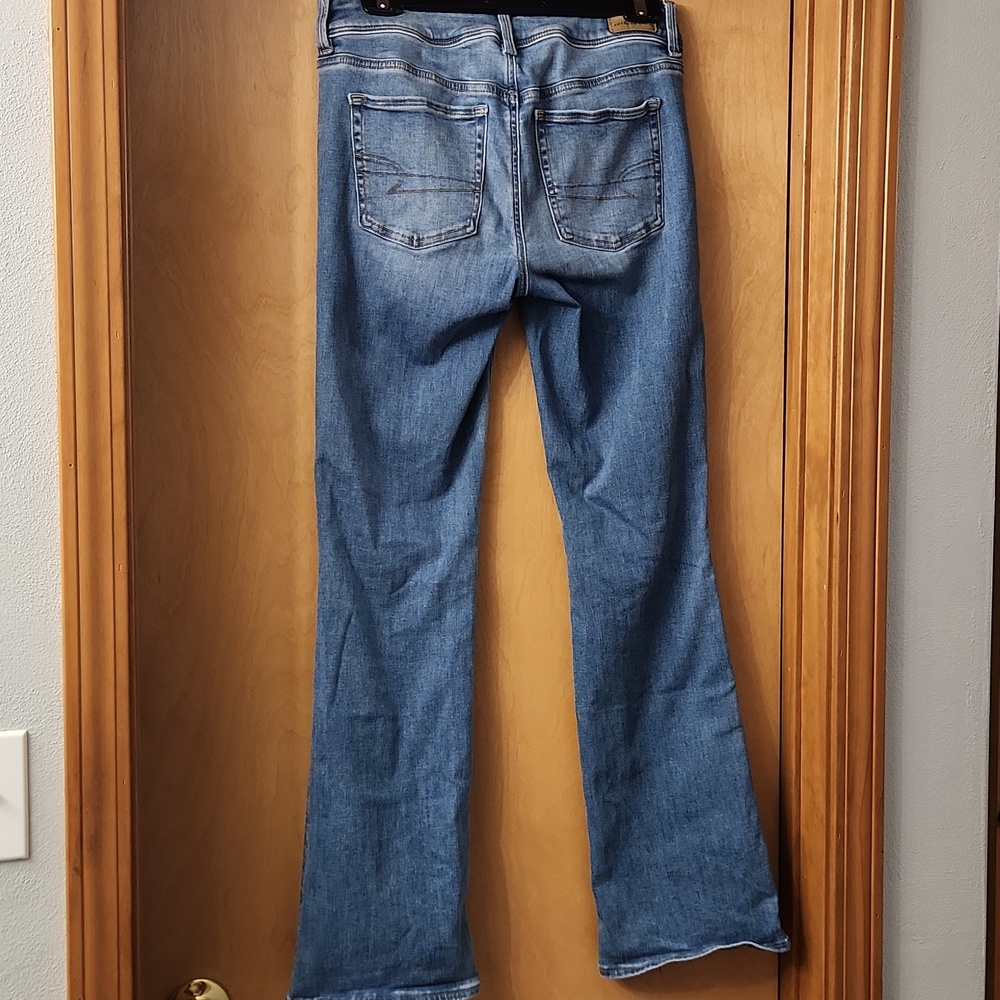 American eagle kick boot Next level stretch Women's Jeans Size 6 regular - Picture 2 of 6